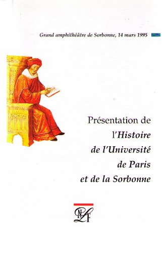 Presentation de l'histoire de l'universite de paris et de la sorbonne book