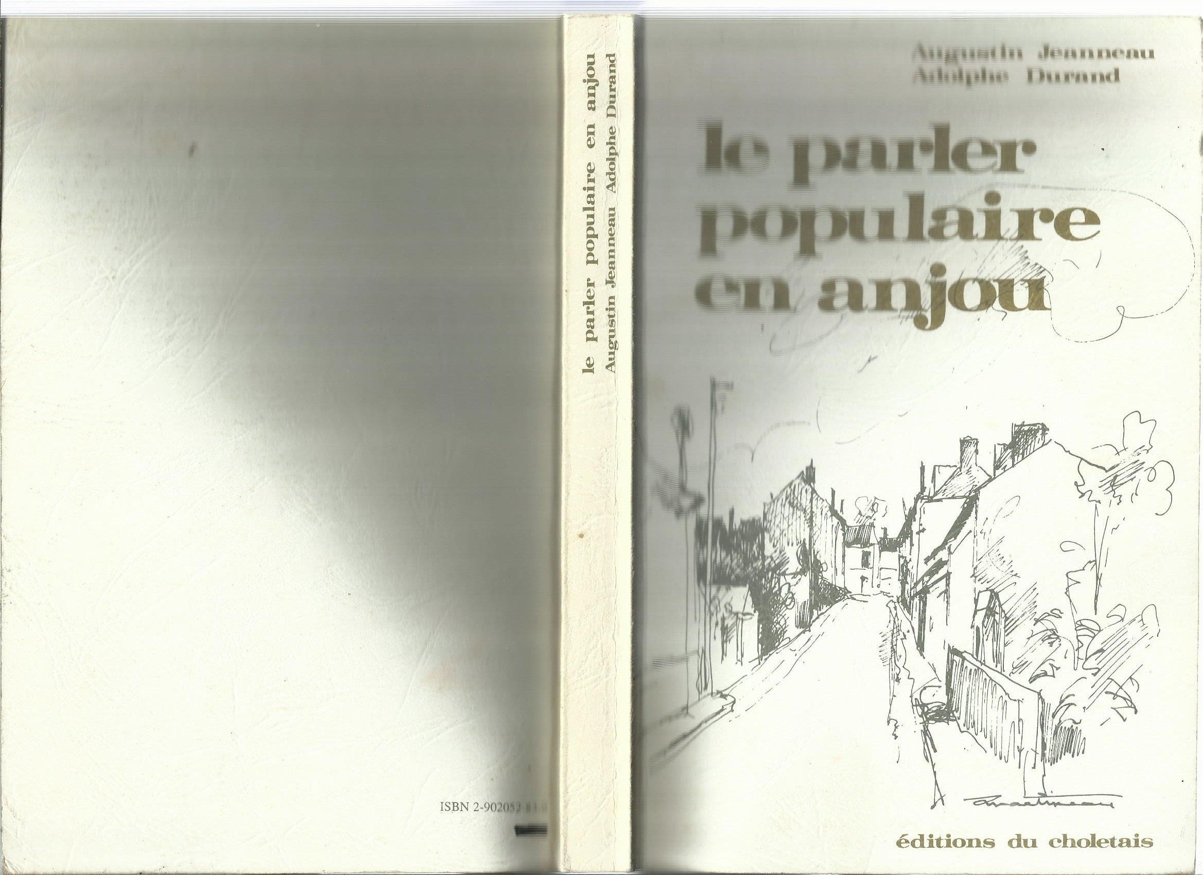 Le parler populaire en anjou book