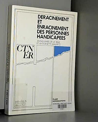 Deracinement et enracinement des personnes handicapees Books