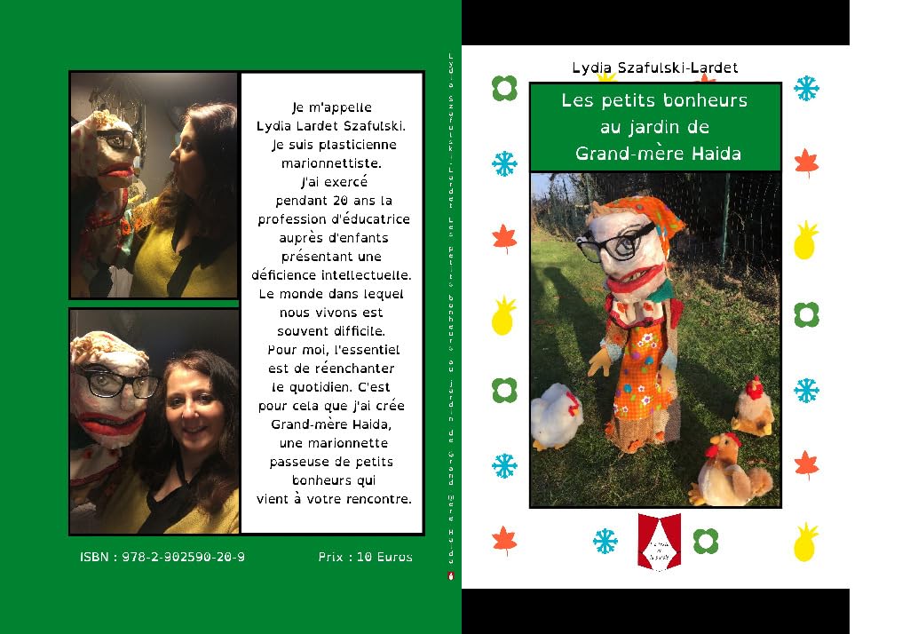 Les petits bonheurs au jardin de grand-mère Haida Books