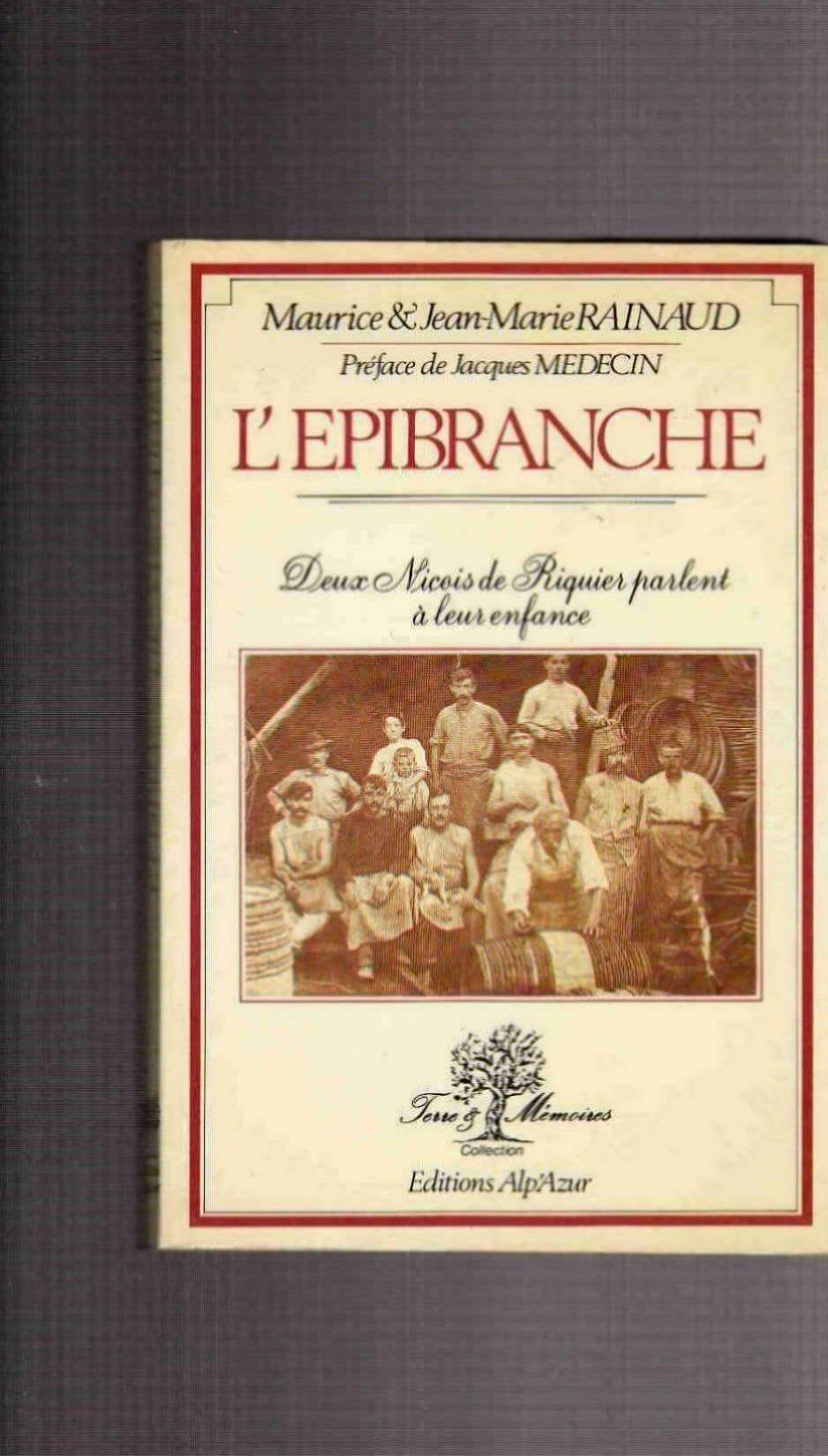 L'Epibranche : Deux niçois de Riquier parlent à leur enfance book