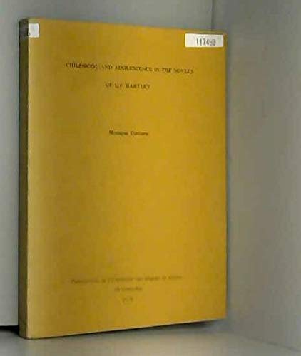 Childhood and adolescence in the novels book