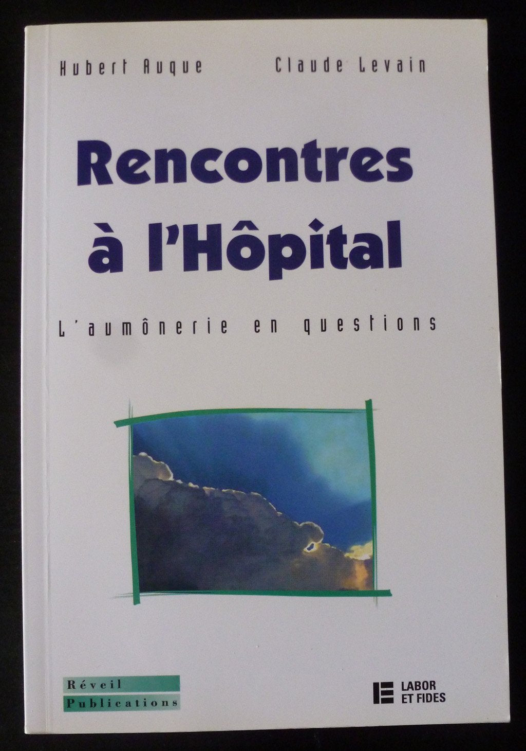 Rencontres à l'hôpital : l'aumônerie en questions book