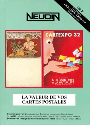 Catalogue Neudin 1999. La valeur de vos cartes postales Film, Art & Culture