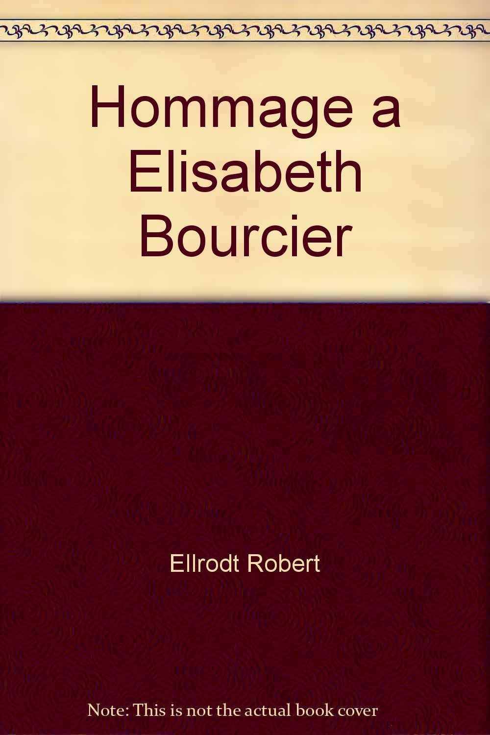 Tréma, n° 11. Hommage à Elisabeth Bourcier book
