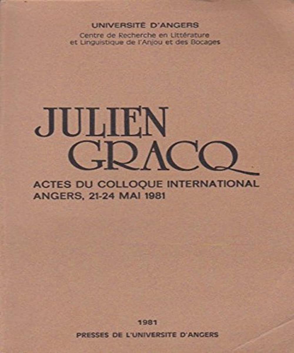 Julien Gracq Books