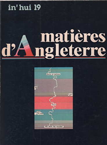 In'hui, n° 19. Matières d'Angleterre book