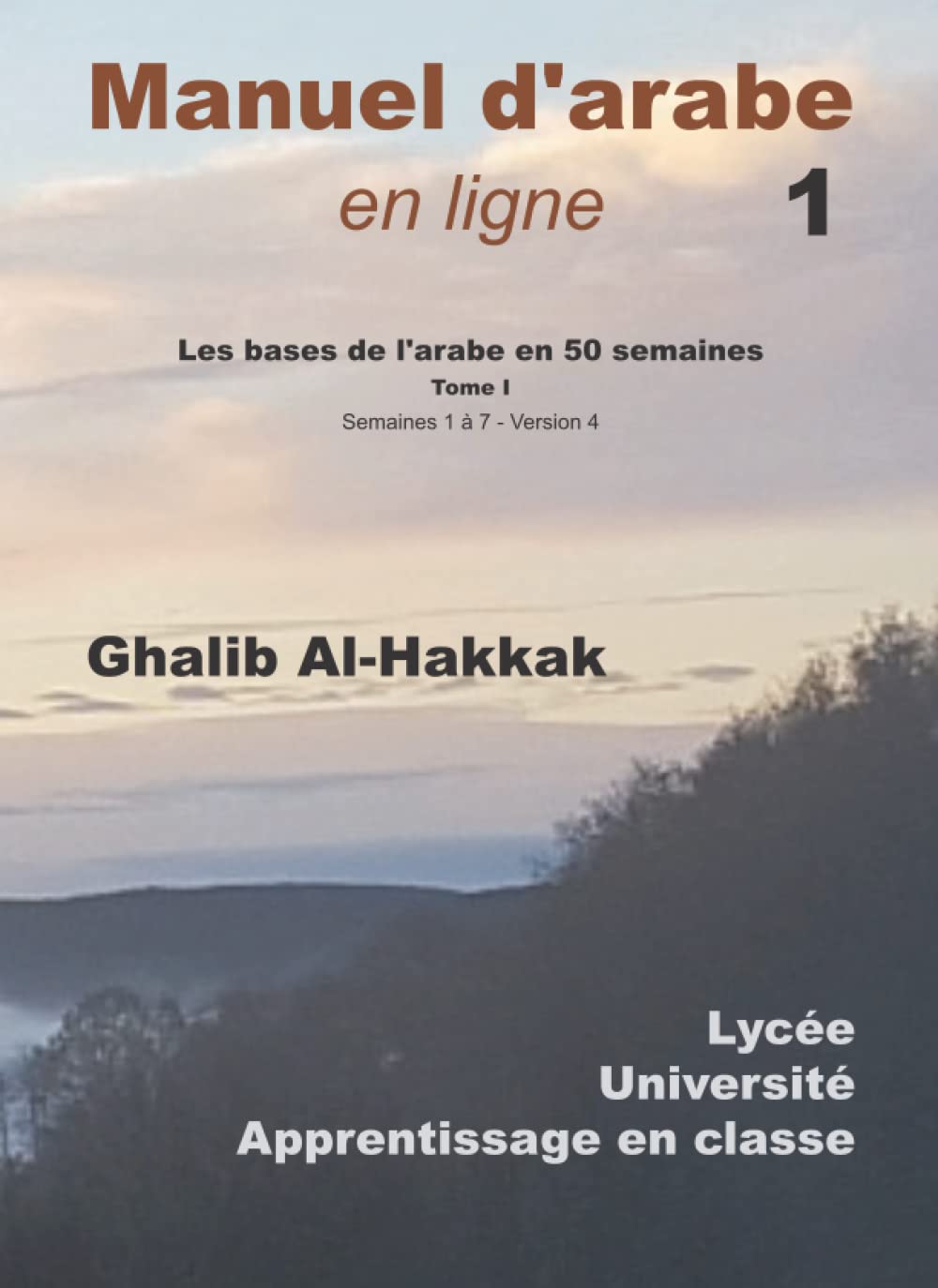Manuel d'arabe en ligne: Les bases de l'arabe en 50 semaines -Tome I book