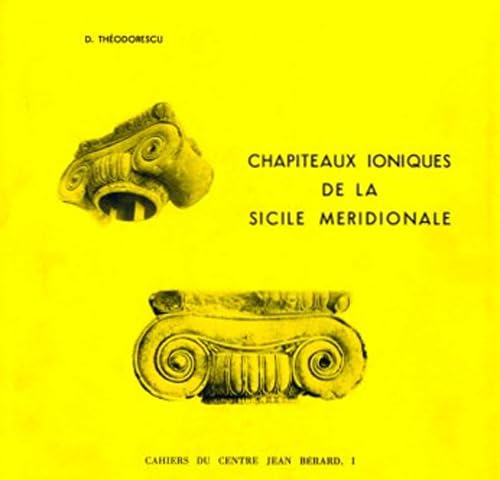 Chapiteaux ioniques de la Sicile méridionale book
