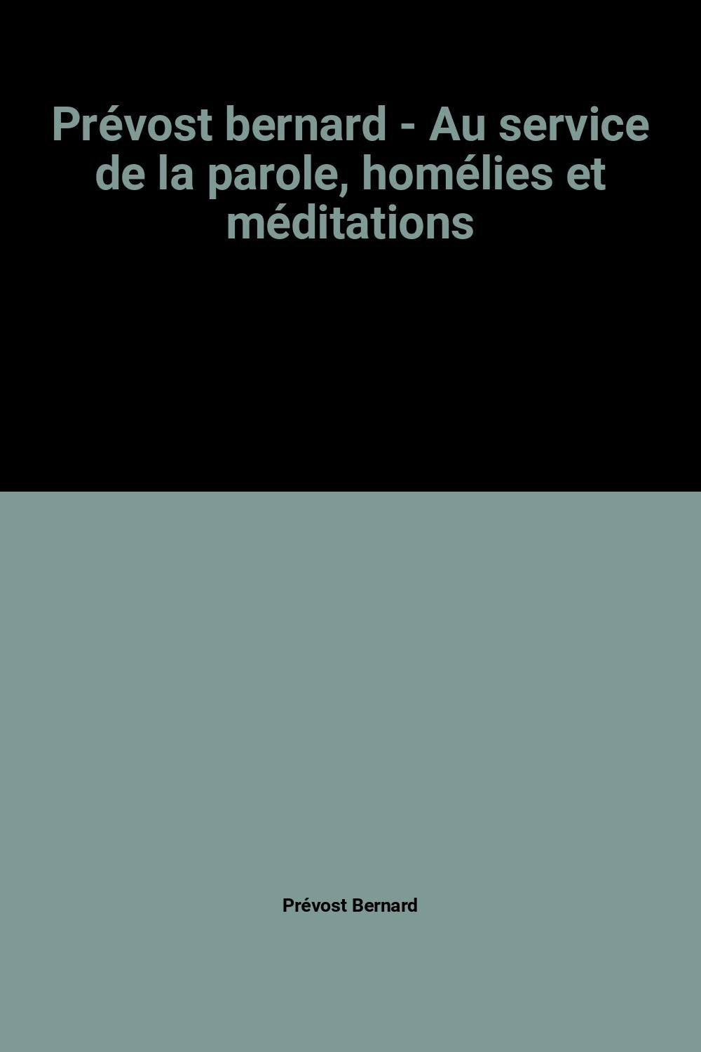 Au service de la Parole.: Homélies et méditations book