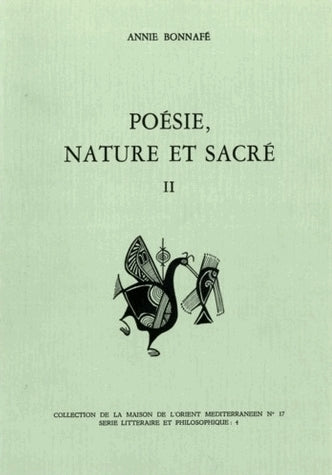 Poésie, nature et sacré. Vol. 2. L'Age archaïque book