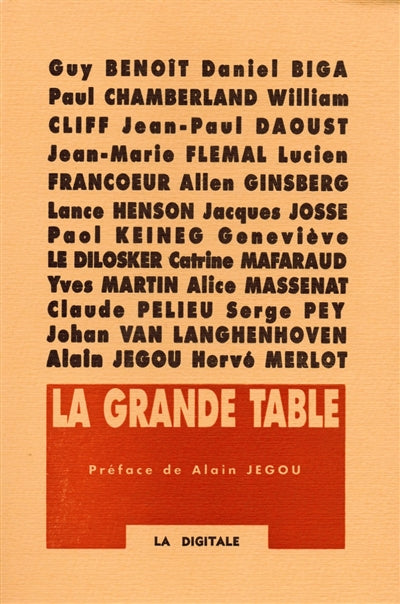 Product Image: La grande table