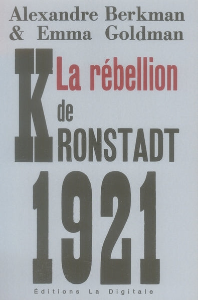 La rébellion de Kronstadt, 1921 book