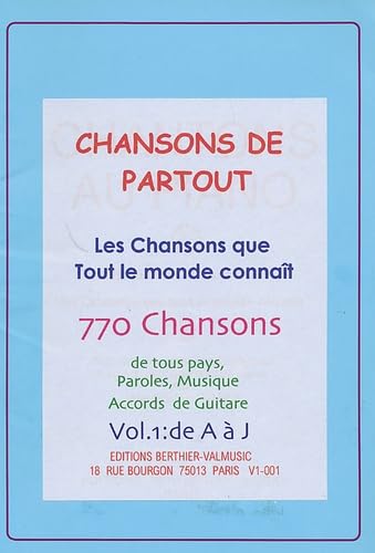 Chansons de partout : Les chansons que tout le monde connaît: Pack en 2 volumes : Tomes 1 et 2 Books