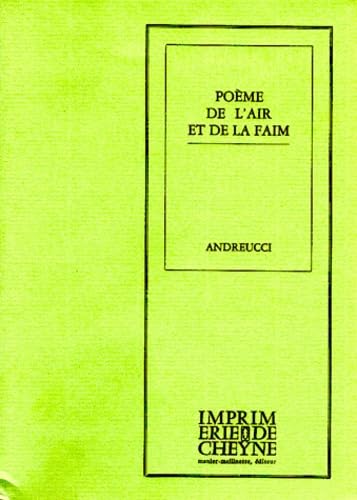 Poème de l'air et de la faim book