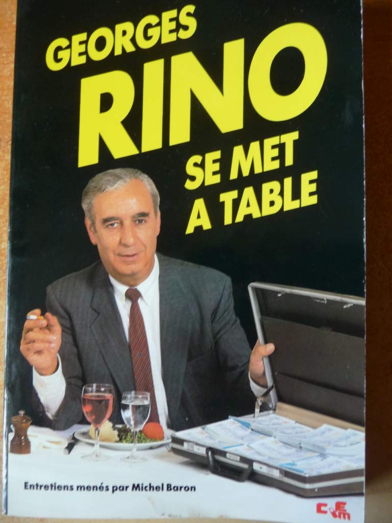 Georges Rino se met à table : entretiens Books