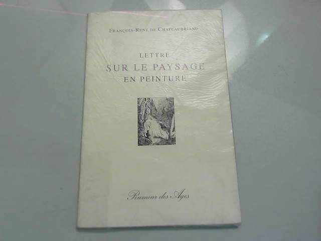 Lettre sur le Paysage en peinture book
