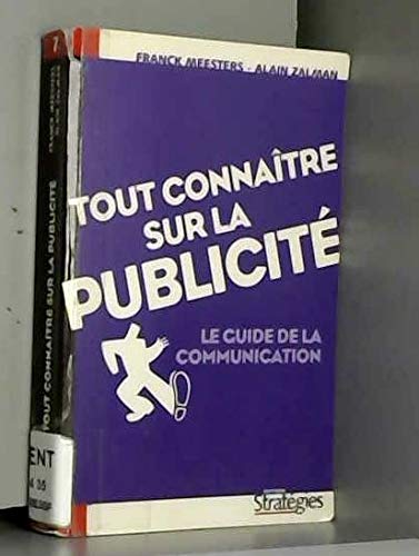 Tout connaître sur la publicité book