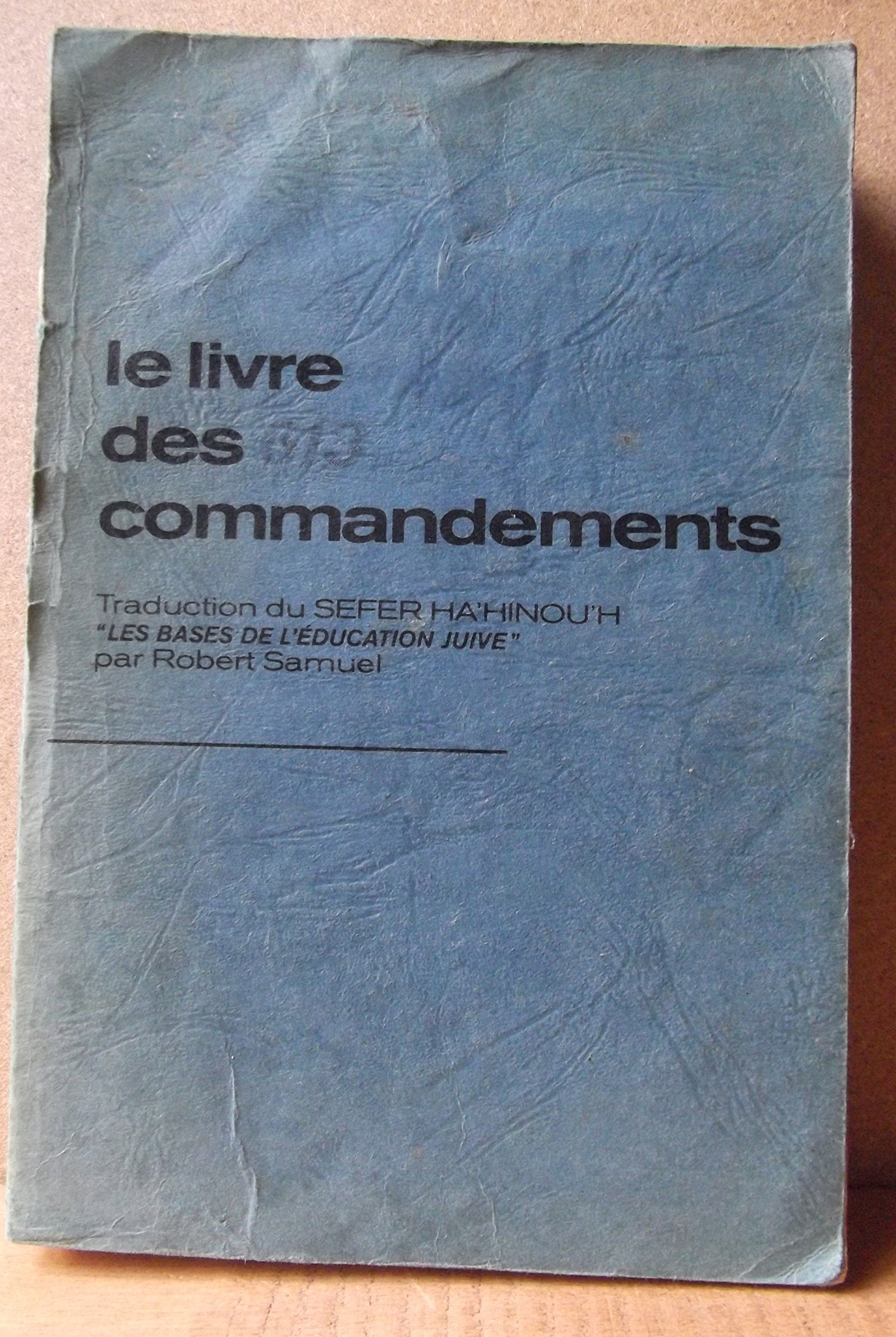 Le Livre des 613 commandements : Les bases de l'éducation juive (Vie et pensée juives) Books