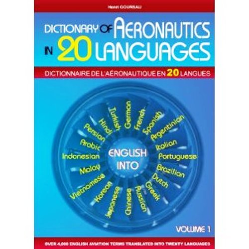 Dictionnaire de l'Aeronautique en 20 Langues - Anglais Foreign Languages ​​& Dictionaries