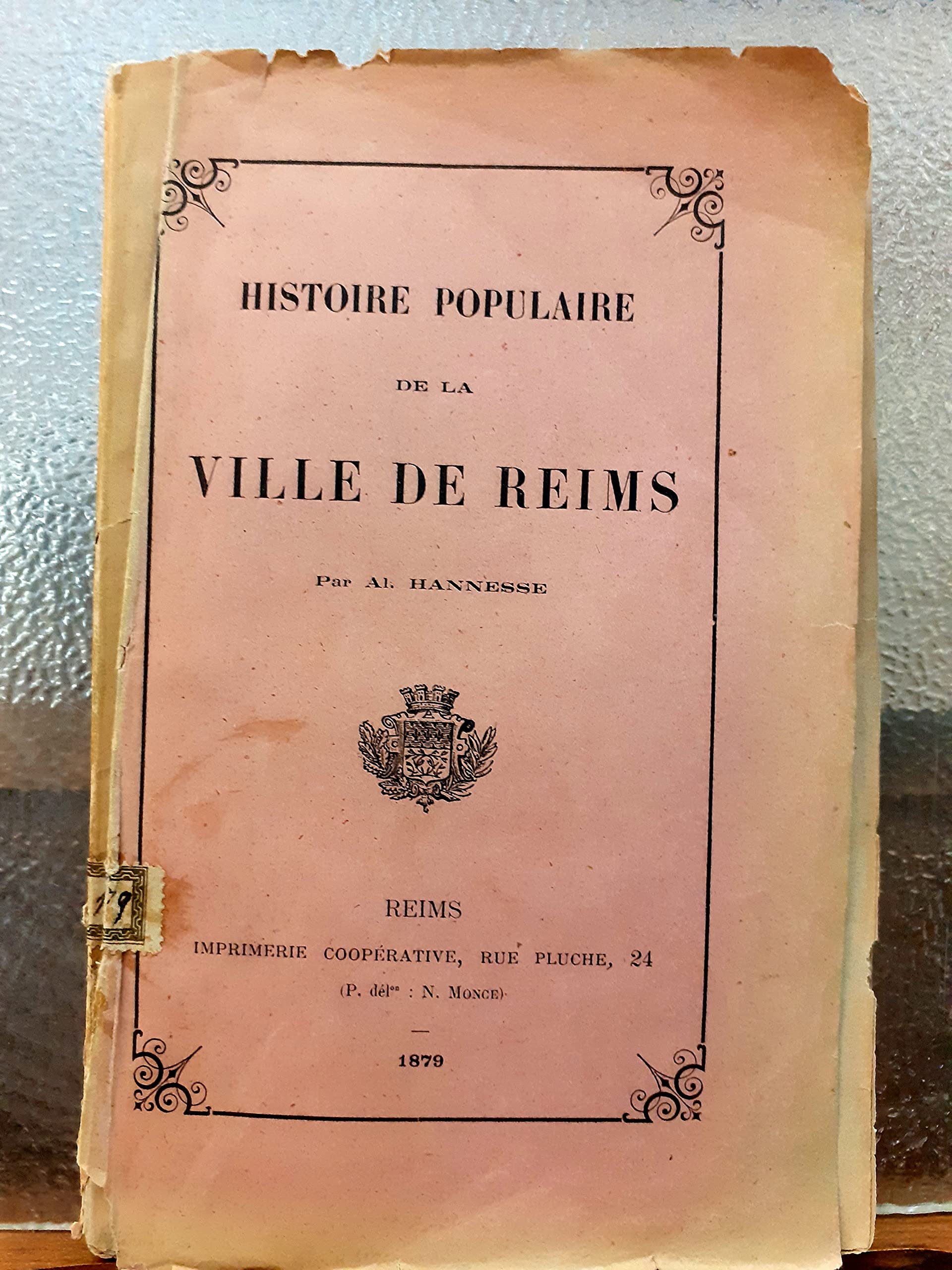 Histoire populaire de la ville de Reims book
