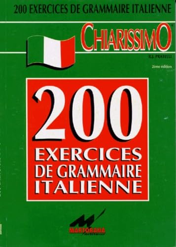 200 exercices de grammaire italienne, 2e édition book