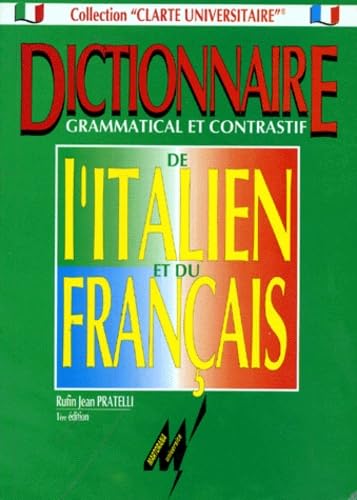 DICTIONNAIRE GRAMMATICAL français/italien: 1ère édition Non-fiction