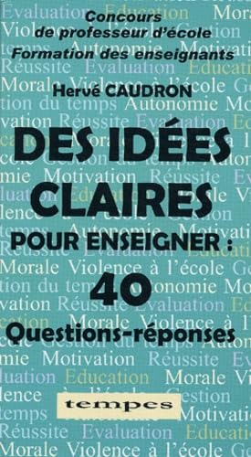 40 Questions-réponses (Des Idées claires pour enseigner) book