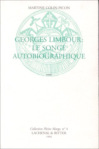 Georges Limbour : le songe autobiographique book