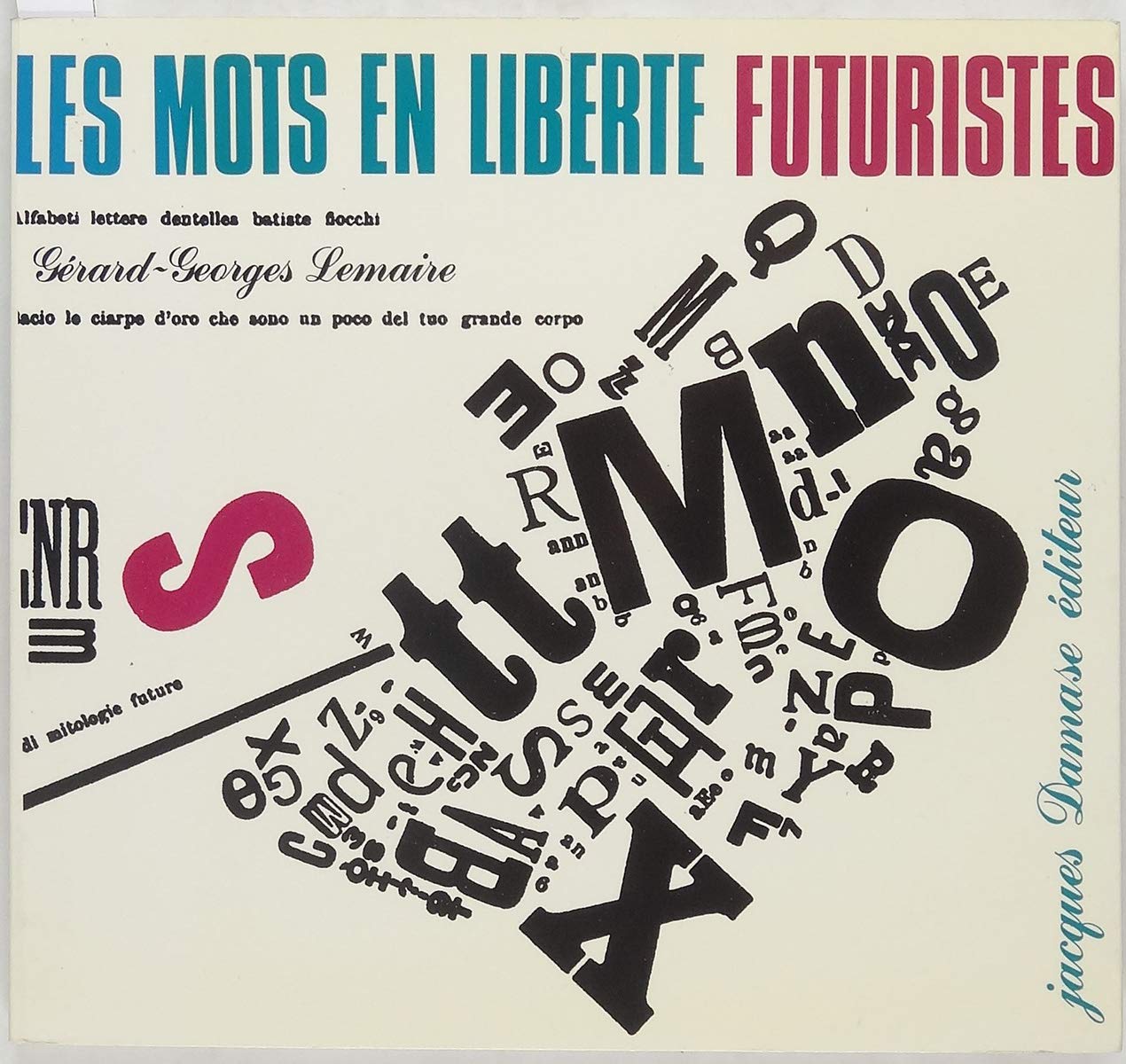 Mots en liberté futuristes Books