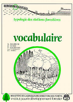 Vocabulaire : typologie des stations forestières Books