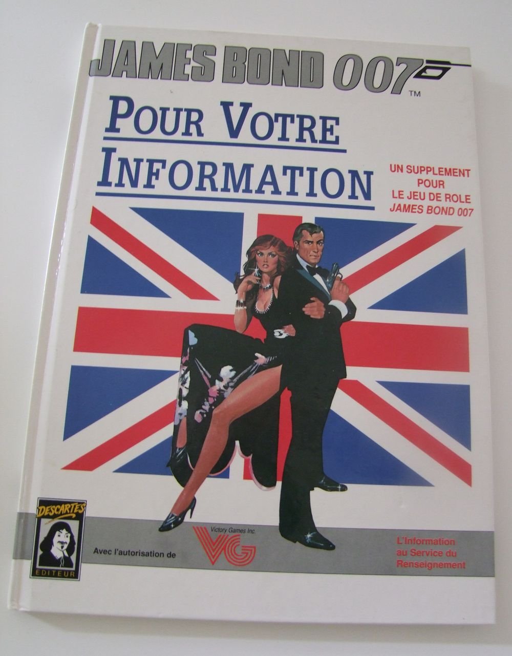 Pour votre information, un supplément pour le jeu de rôle James Bond 007 Books