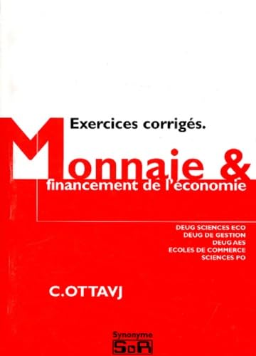 Economie monétaire: Exercices corrigés book
