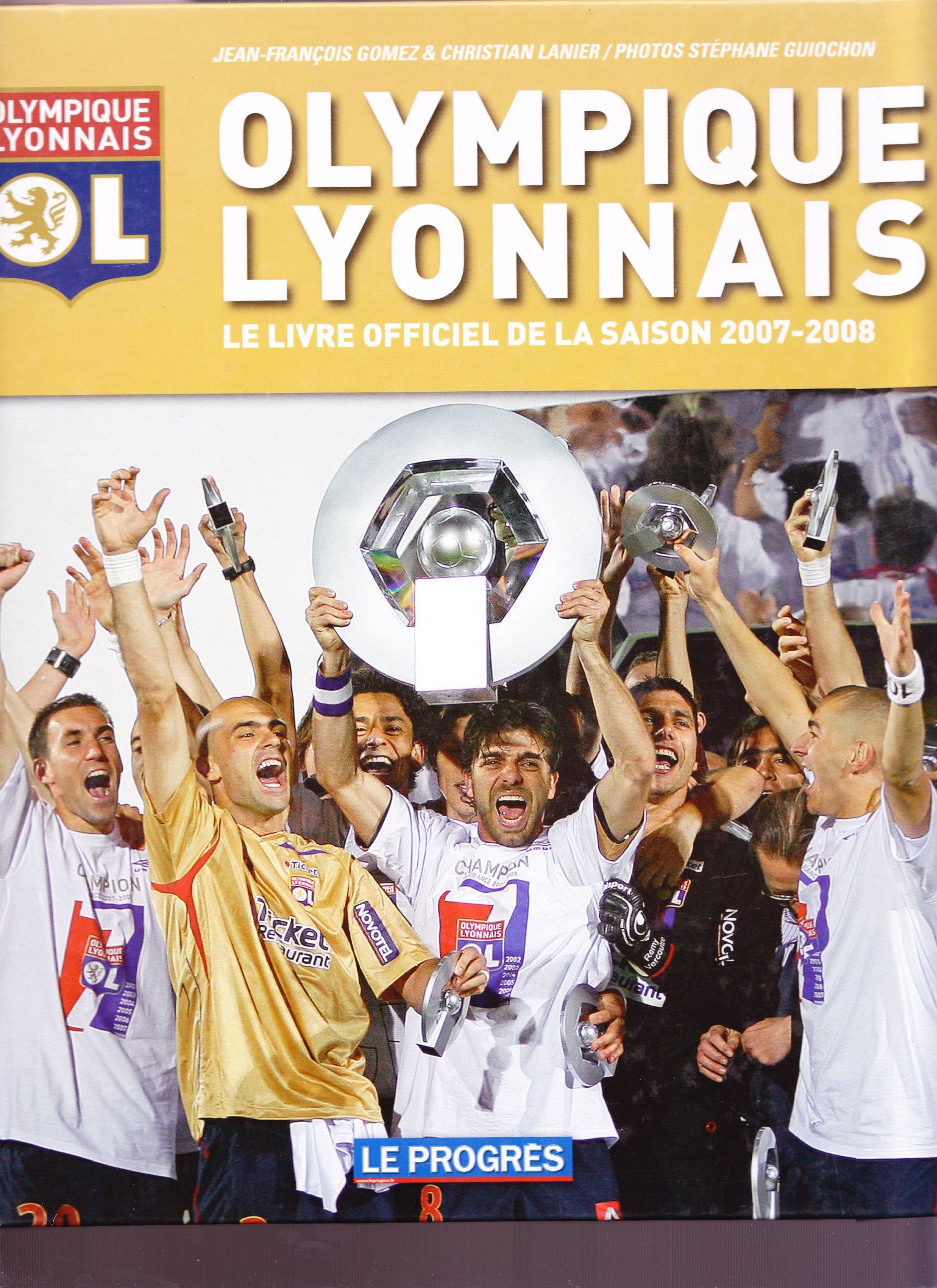 Olympique Lyonnais, le livre officiel de la saison 2007-2008, le doublé book