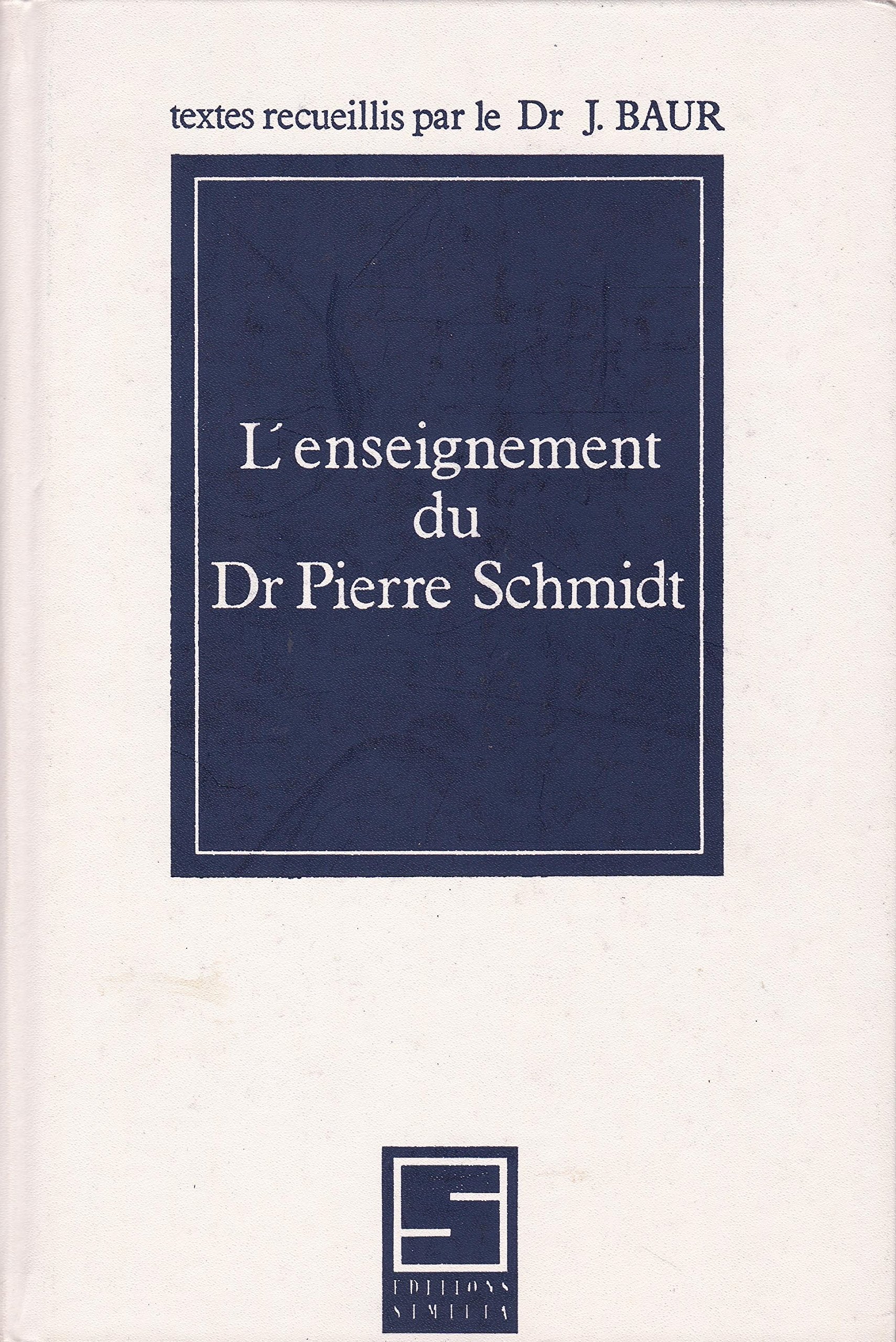Product Image: L'Enseignement du Dr Pierre Schmidt. Vol. 1