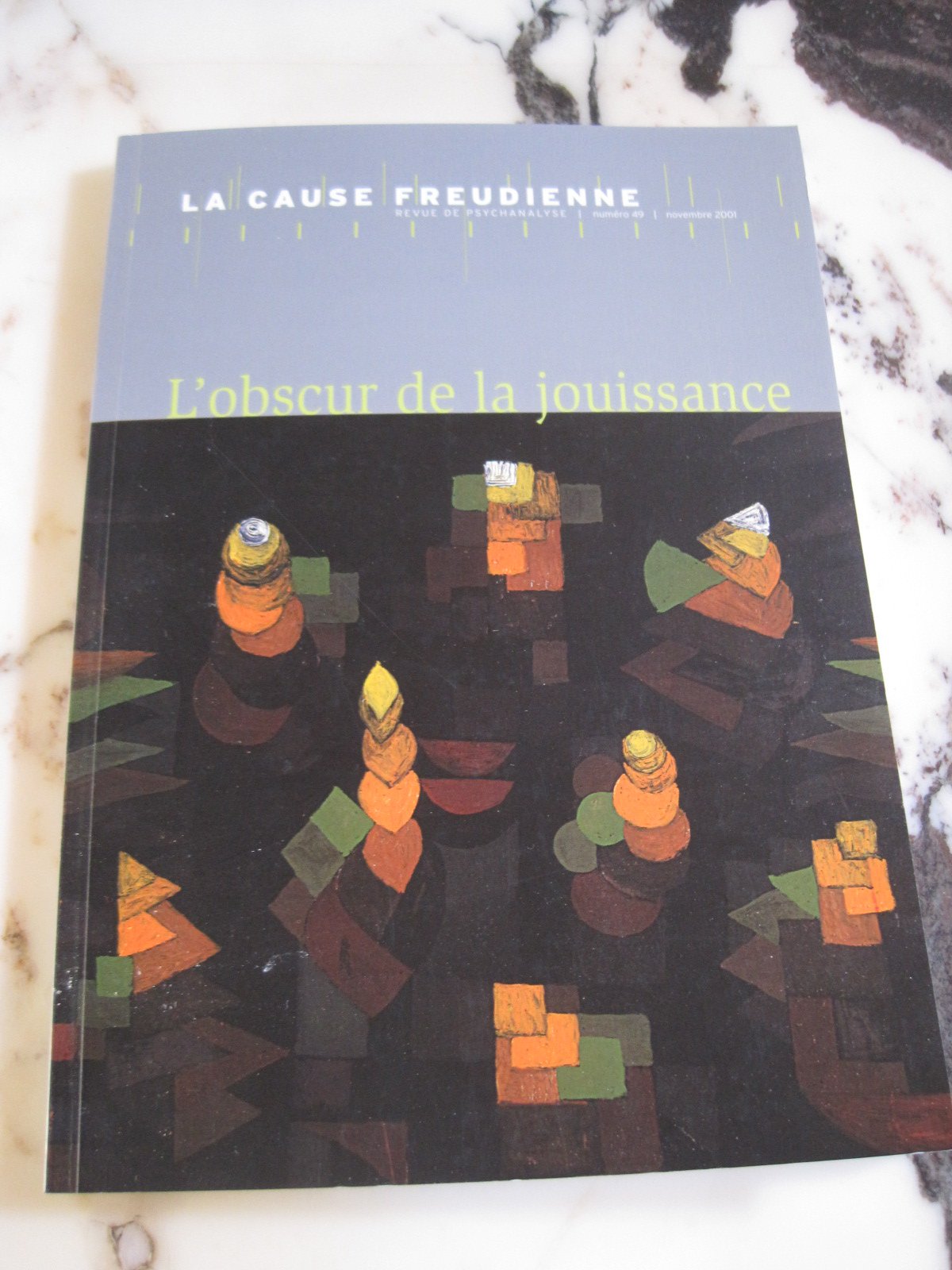 La Cause Freudienne 49 - L'Obscur De La Jouissance Psychology