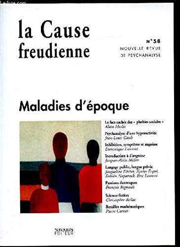 La Cause Freudienne 58 - Maladies D'Époque book