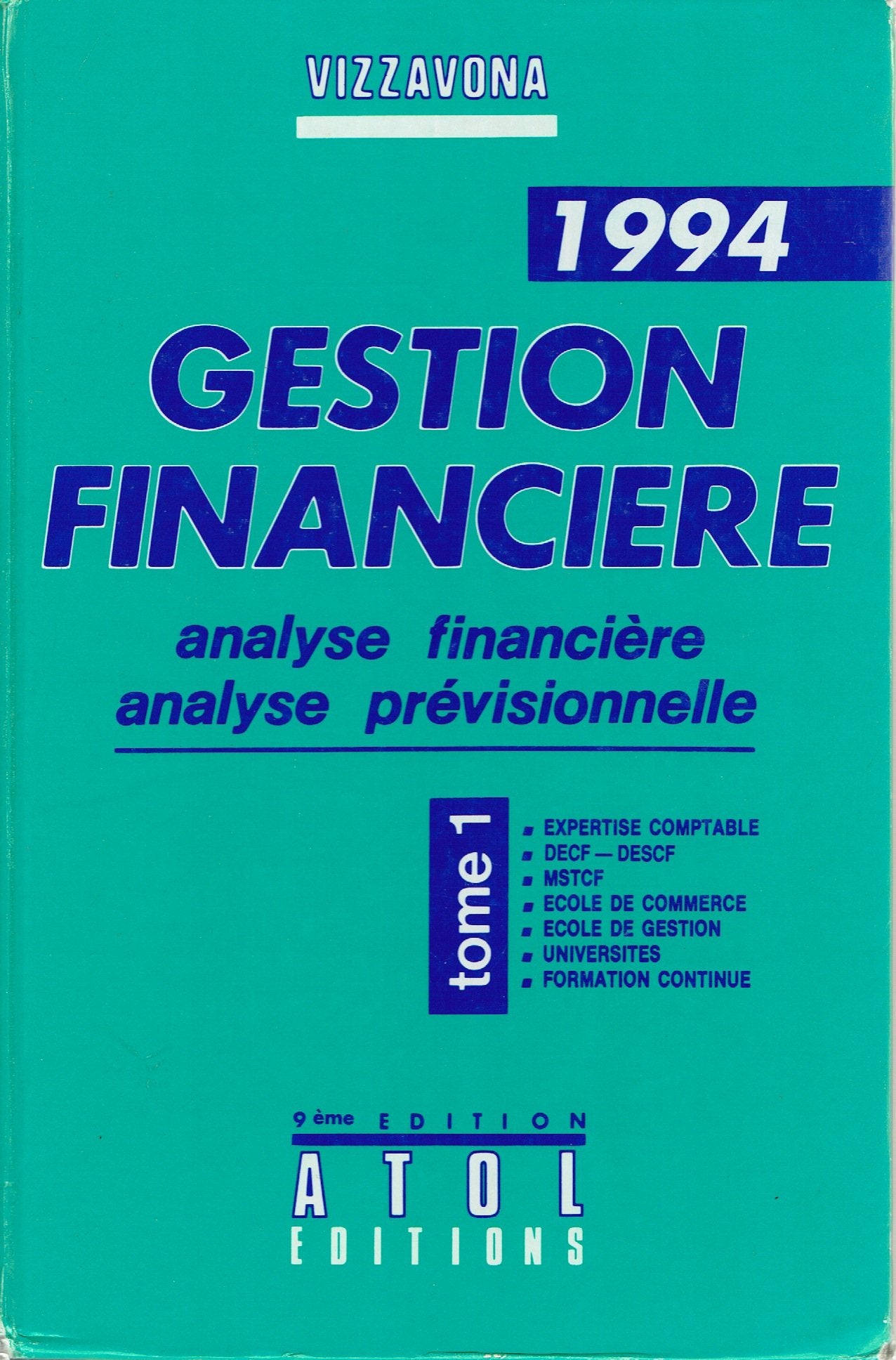 Gestion Financiere T1.Ne 1994 Books