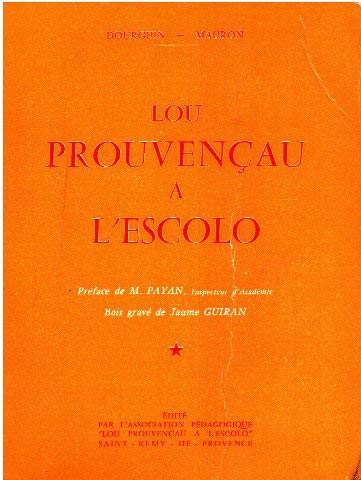 Lou prouvençau à l'escolo book