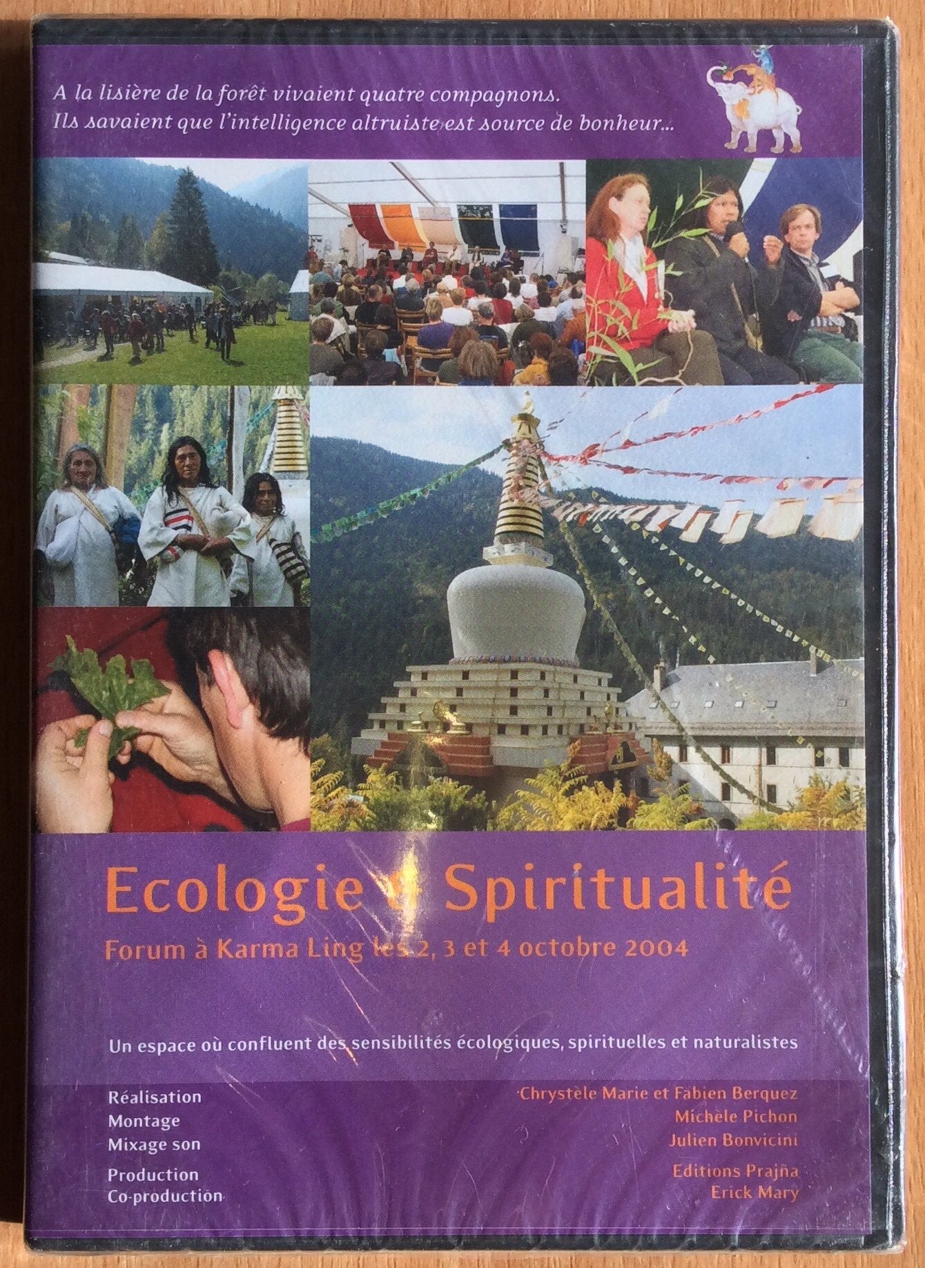 Ecologie et spiritualité: Forum à Karma Ling les 2, 3 et 4 octobre 2004, DVD Books