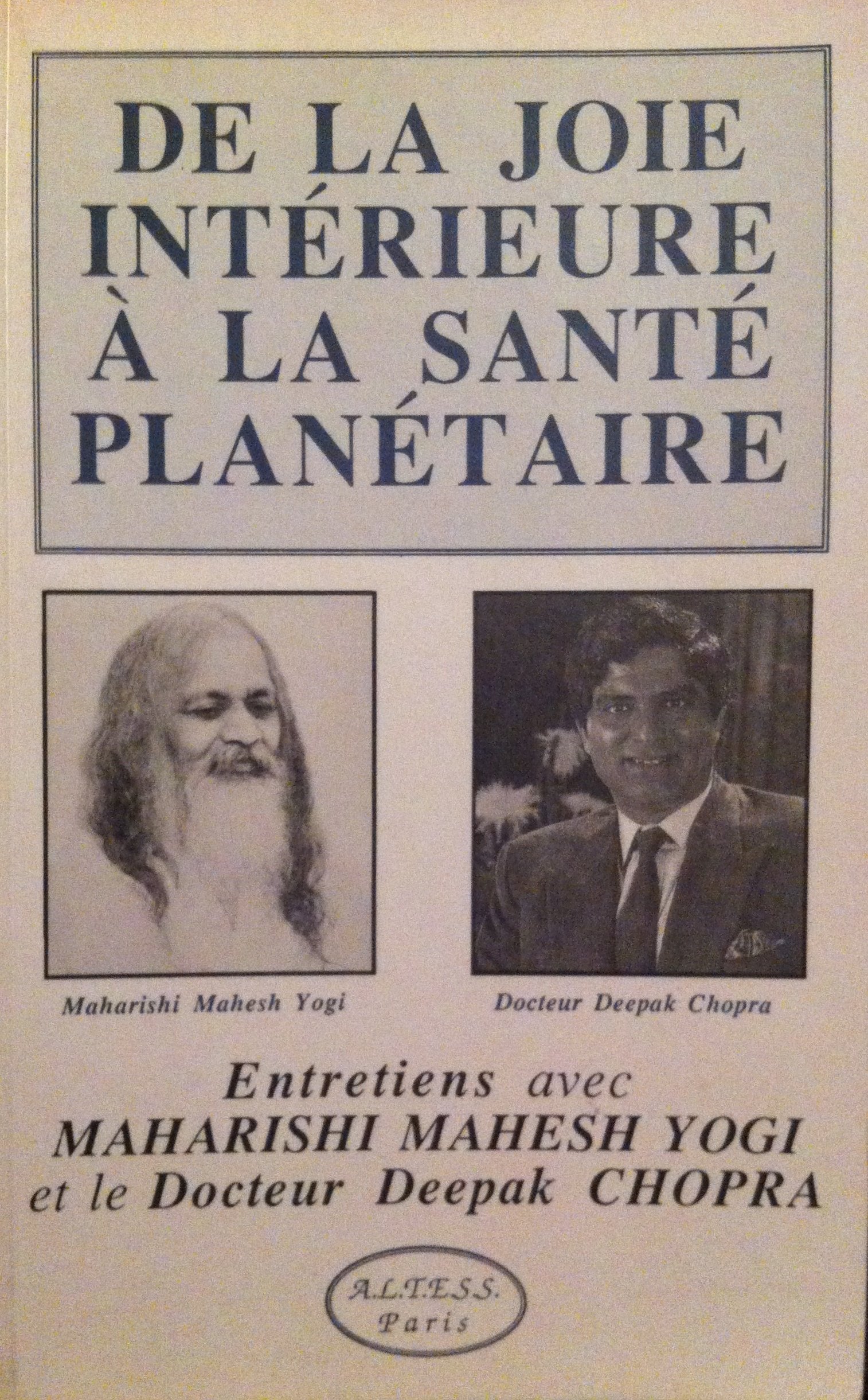 De la joie intérieure à la santé planétaire book