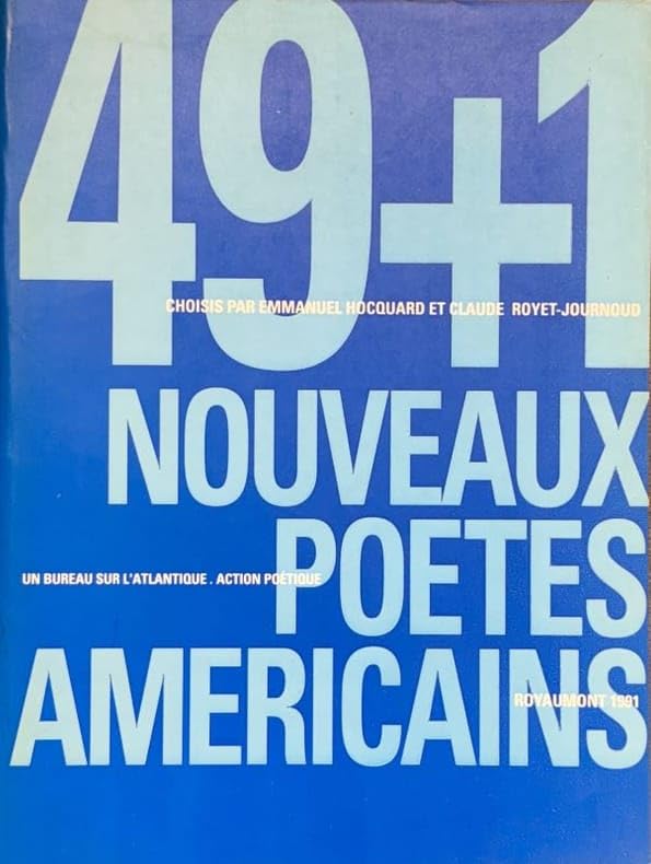 49+1 nouveaux poètes américains book