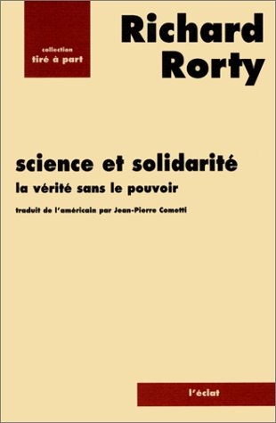 Science et Solidarité : La vérité sans le pouvoir book