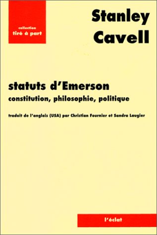 Statuts d'Emerson : Constitution, philosophie, politique book