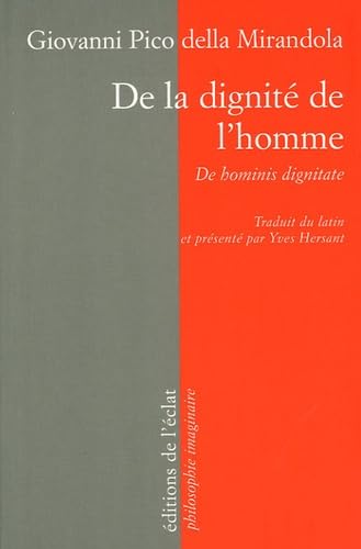 De la dignité de l'homme book