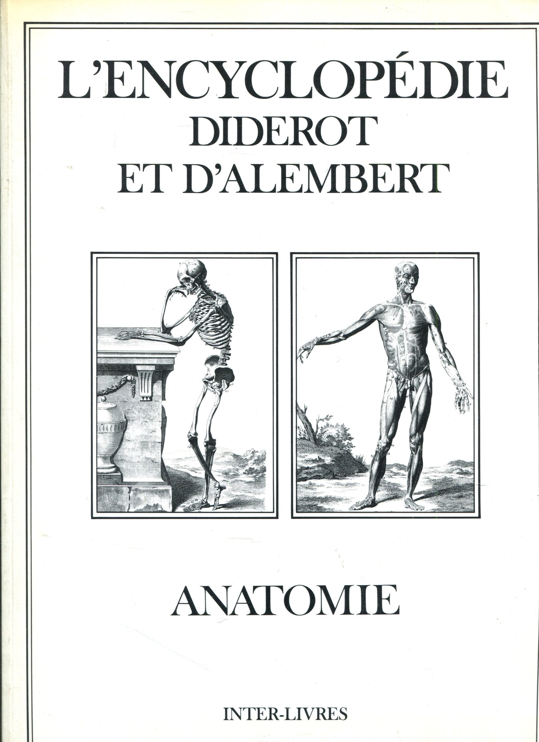 Encyclopédie Diderot et d'Alembert. Vol. 17. Anatomie book