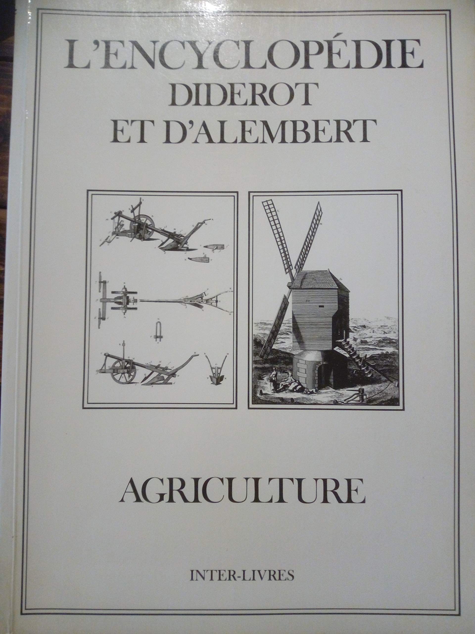 Encyclopédie Diderot et d'Alembert. Vol. 25. Agriculture book