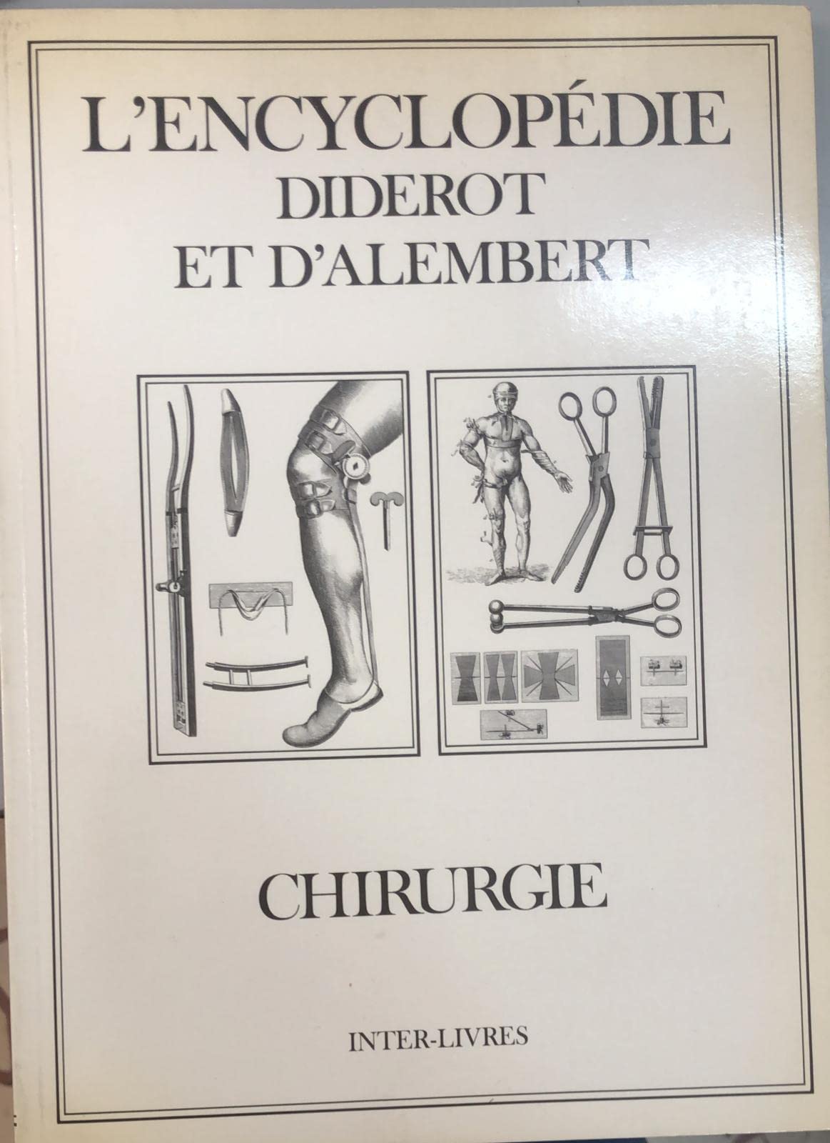 Encyclopédie Diderot et d'Alembert. Vol. 26. Chirurgie Books
