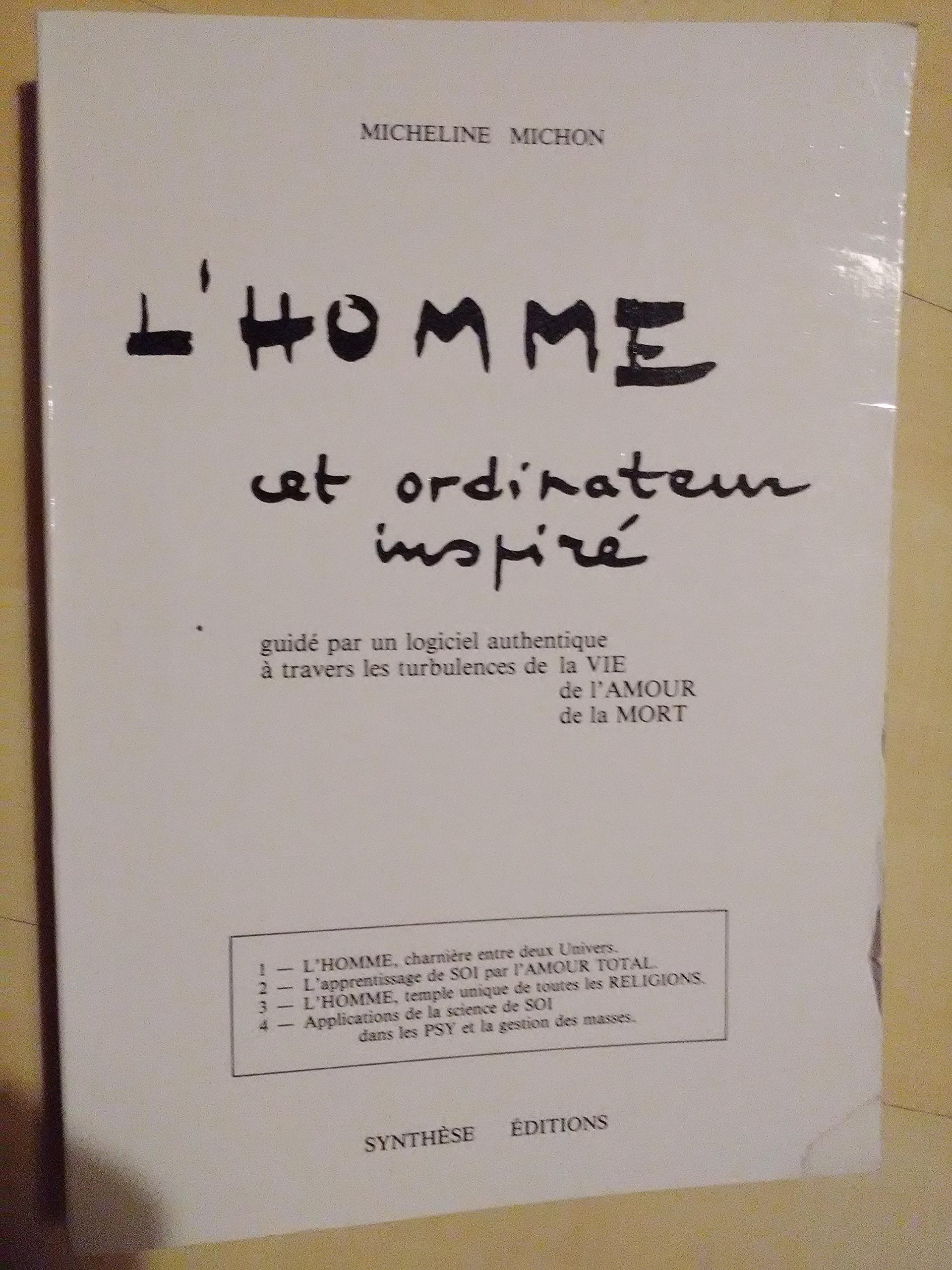 L'Homme : Cet ordinateur inspiré book