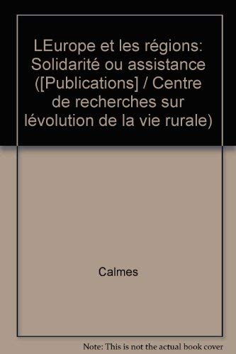 L'Europe et ses régions : solidarité ou assistance book